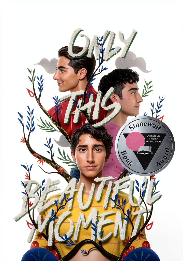 HarperCollins eBook LGBTQ+ Romance Friendship Fiction Teens displayed on a tablet beside a notebook and pen