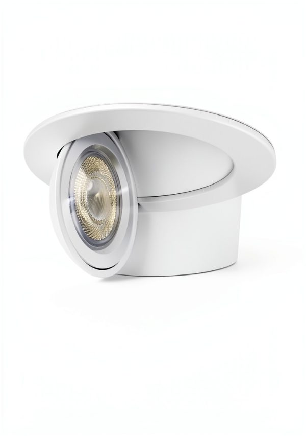 LED Gimbal Recessed Light 4" Ensenior 4 Pack Adjustable 5CCT Dimmable-1