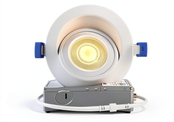 LED Gimbal Recessed Light 4" Ensenior 4 Pack Adjustable 5CCT Dimmable-0