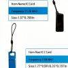 I C Card Fob Lock Door, I C Card Smart TT Lock Key, I C Cards, T uya Key Cards, 8 Packs-1