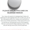 Hotel Car Parking Pass Permit Card Makalu 1000 Pack 3.5x5.5in White-1