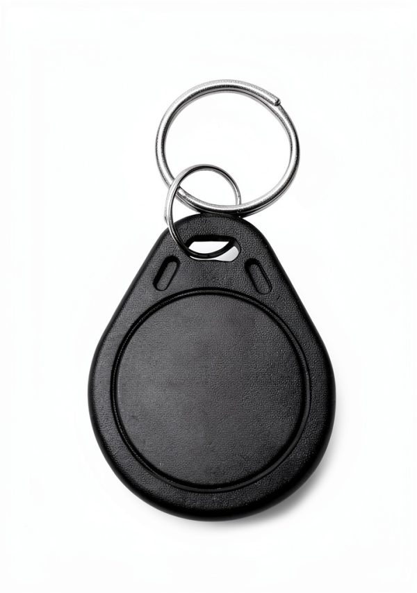 50PCS ID 125KHz RFID Key Tag Writable Rewritable T5577 Fob Black-5