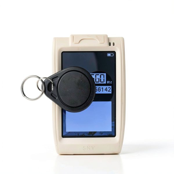 50PCS ID 125KHz RFID Key Tag Writable Rewritable T5577 Fob Black-0