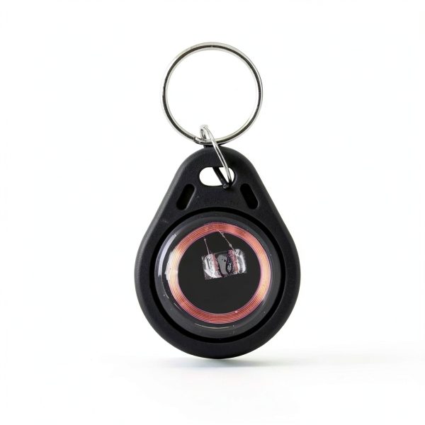 50PCS ID 125KHz RFID Key Tag Writable Rewritable T5577 Fob Black-2