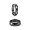 RFID 125khz Rewritable T5577 Chip Black Ceramic Smart Rewritable Ring for Clone TK4100/EM4100 Access Control and Hotel Entry Door Keycards (Black, US9#)-1