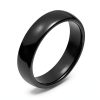 RFID 125khz Rewritable T5577 Chip Black Ceramic Smart Rewritable Ring for Clone TK4100/EM4100 Access Control and Hotel Entry Door Keycards (Black, US9#)-0